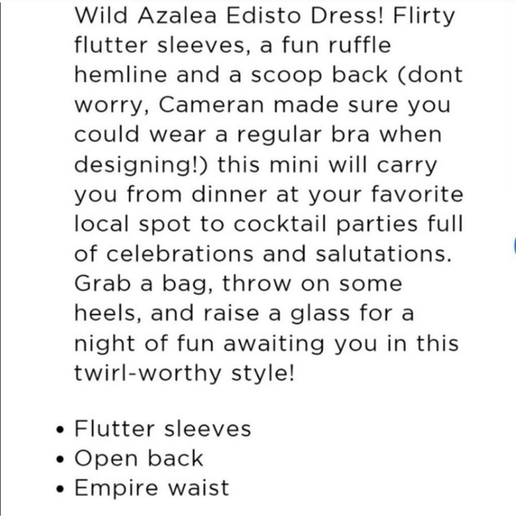 Tuckernuck Cameran Eubanks Wild Azalea Edisto Dress Pink Blue Ruffle - Picture 5 of 12